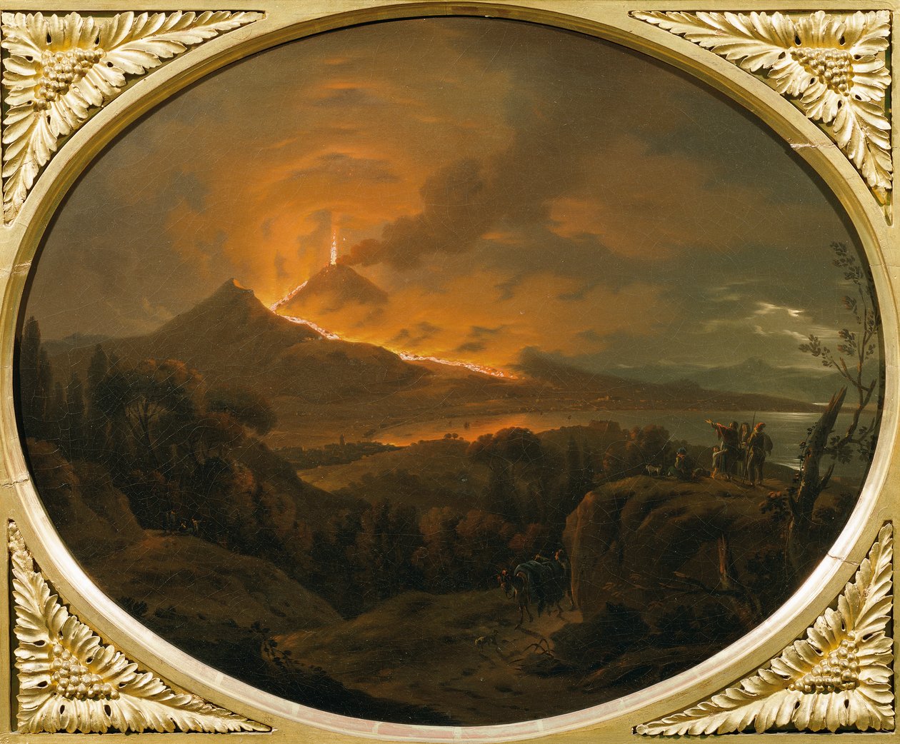 Erupcja Wezuwiusza autorstwa Michael Wutky