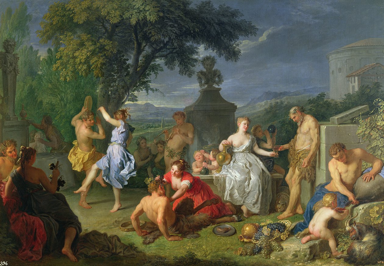Bachanalia, 1719 autorstwa Michel Ange Houasse