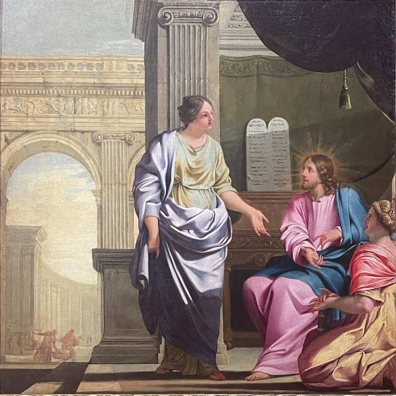 Francuski:  Le Christ chez Marthe et Marie autorstwa Michel Corneille the Elder