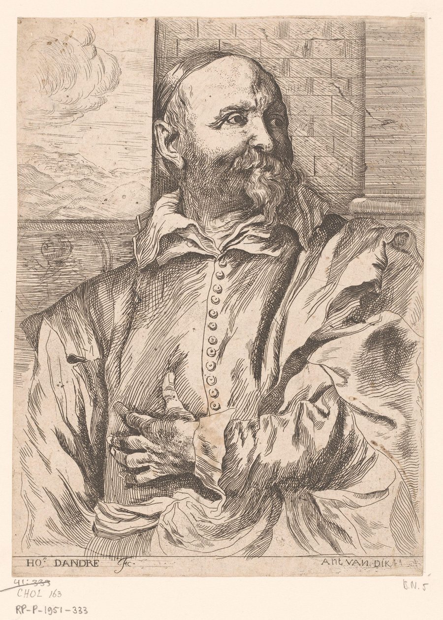 Portret Jana (I) Snellincka autorstwa Michel Francois Dandre Bardon