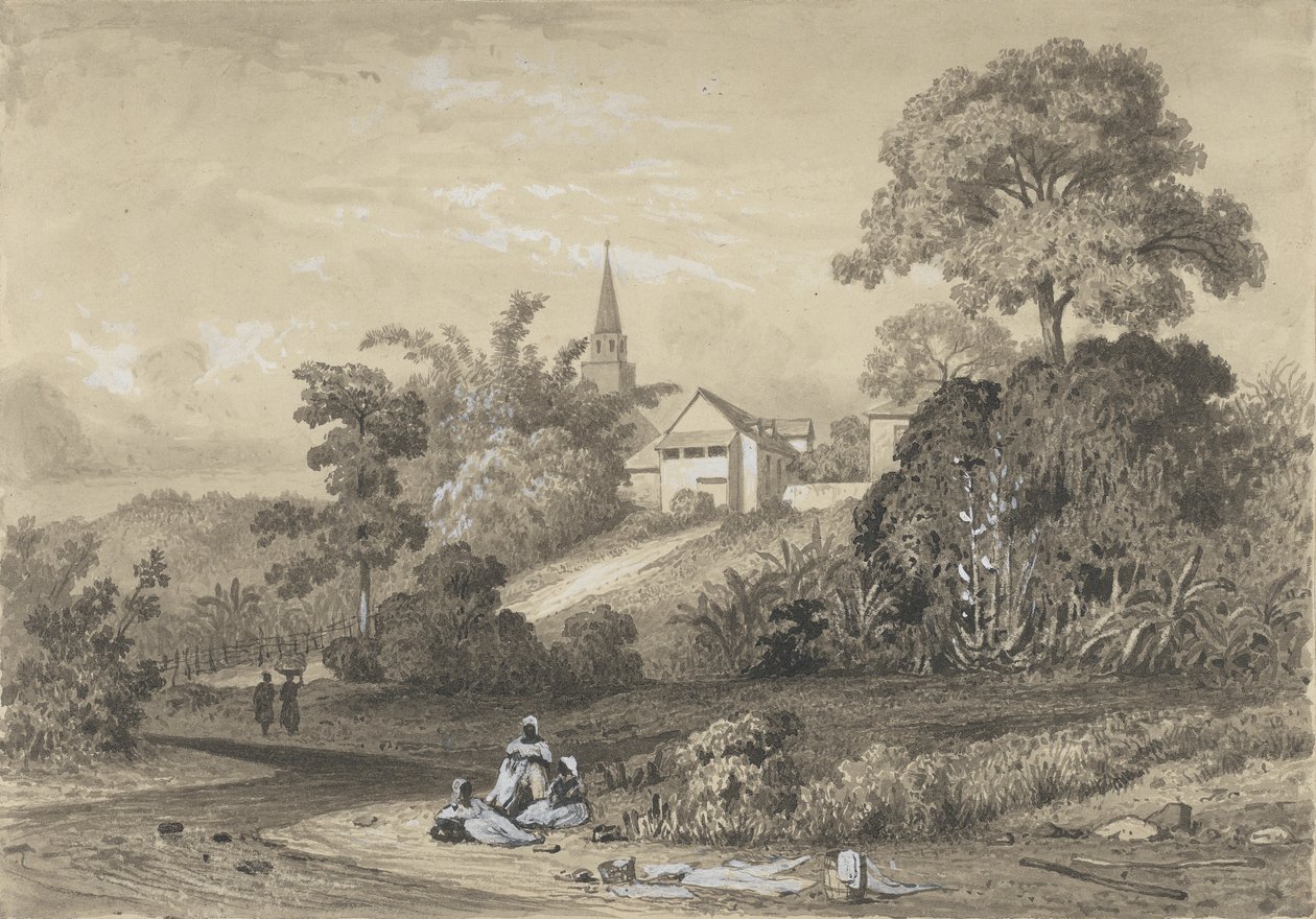 Riverside, św. Józefa autorstwa Michel Jean Cazabon