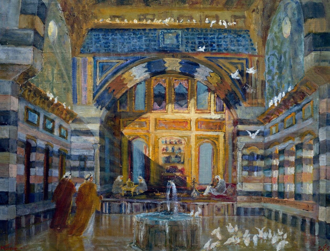 Wejście do budynku autorstwa Michel Kurche