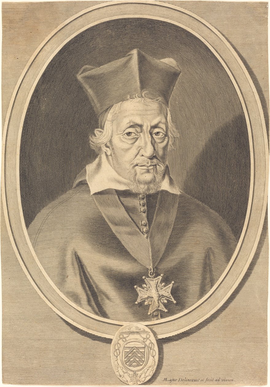 Francois La Rochefoucauld autorstwa Michel Lasne
