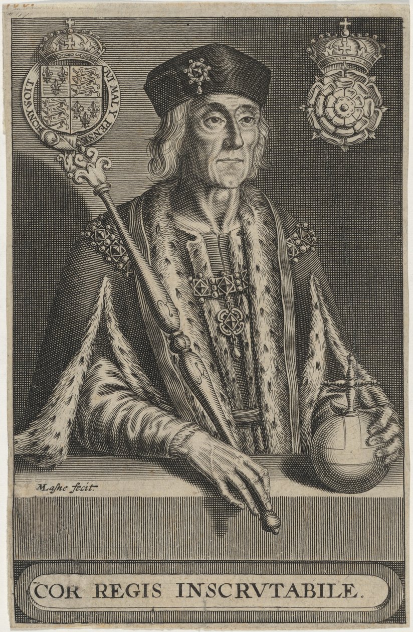 Henryk VII Tudor, król Anglii autorstwa Michel Lasne