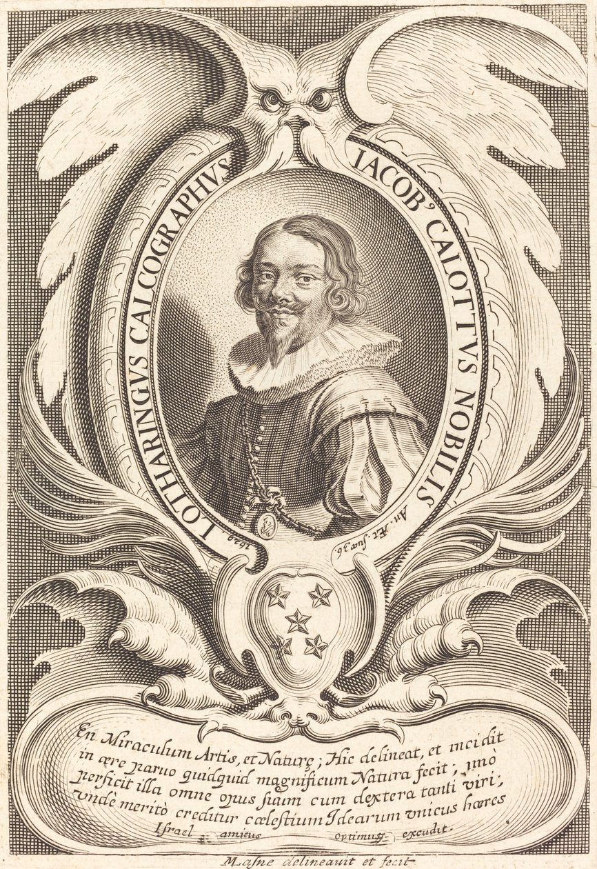Jacques Callot autorstwa Michel Lasne