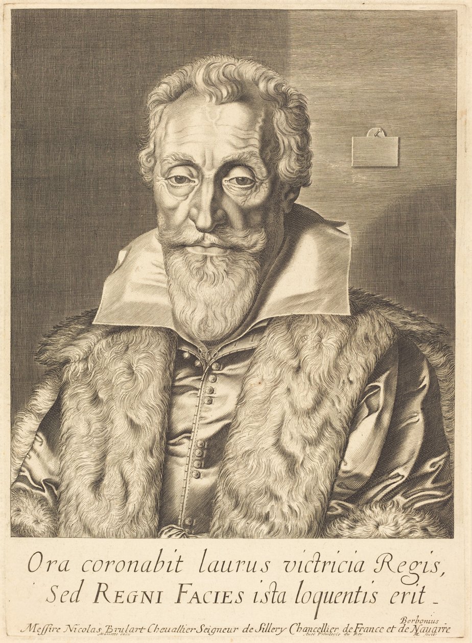 Nicolas Brulart autorstwa Michel Lasne