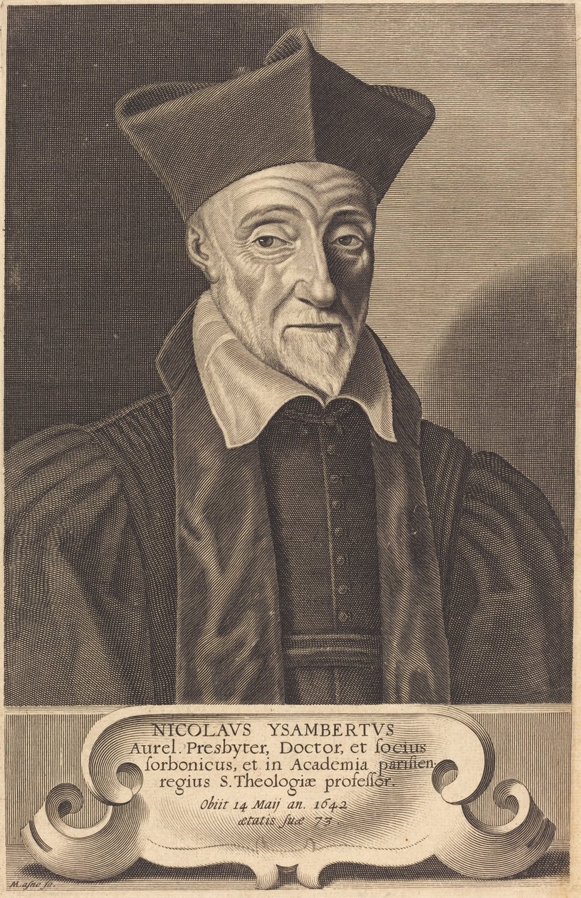 Nicolas Ysambert autorstwa Michel Lasne