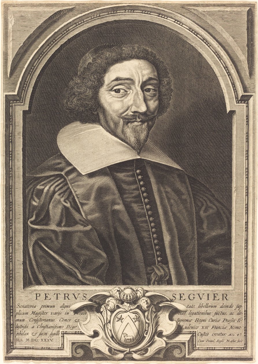 Pierre Séguier autorstwa Michel Lasne