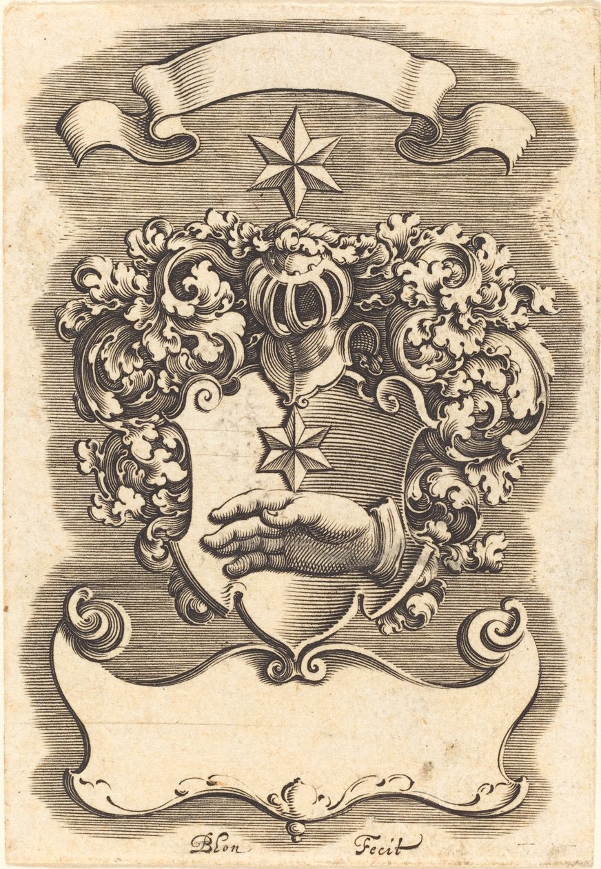 Herb autorstwa Michel Le Blon