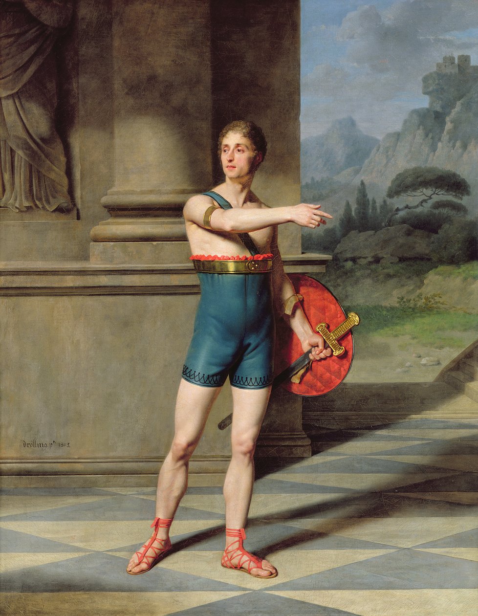 Portret Nicolasa Baptiste