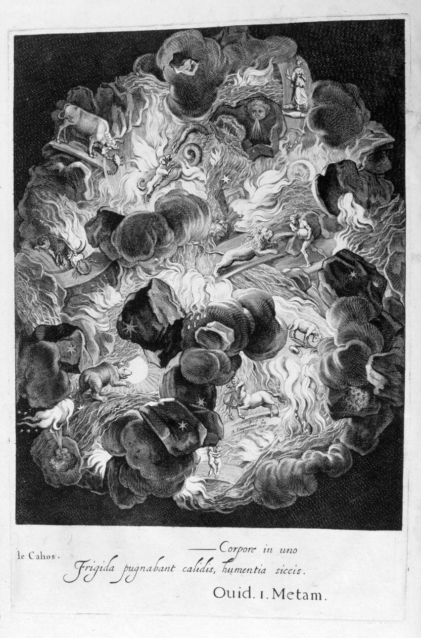 Chaos, 1655 autorstwa Michel de Marolles