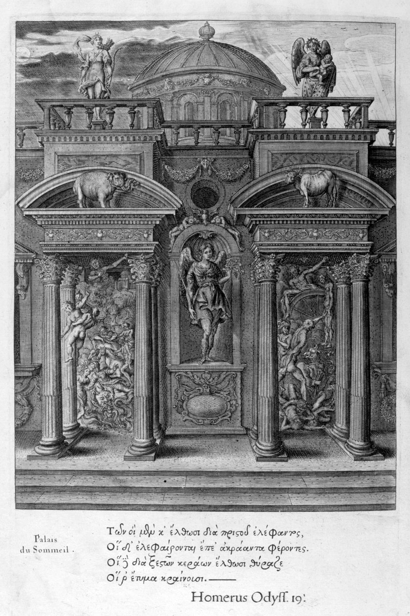Dom Snu, 1655 autorstwa Michel de Marolles