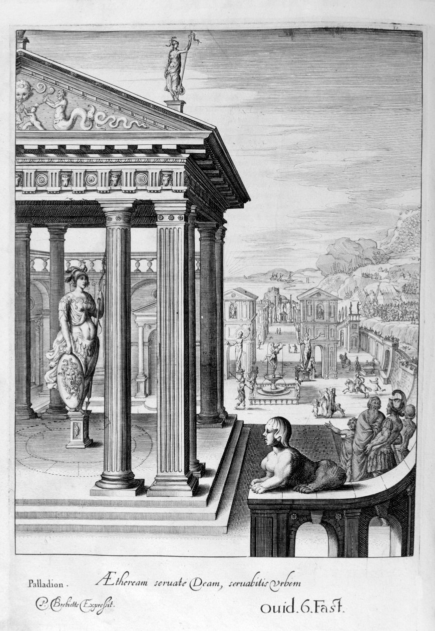 Pallad, 1655 autorstwa Michel de Marolles