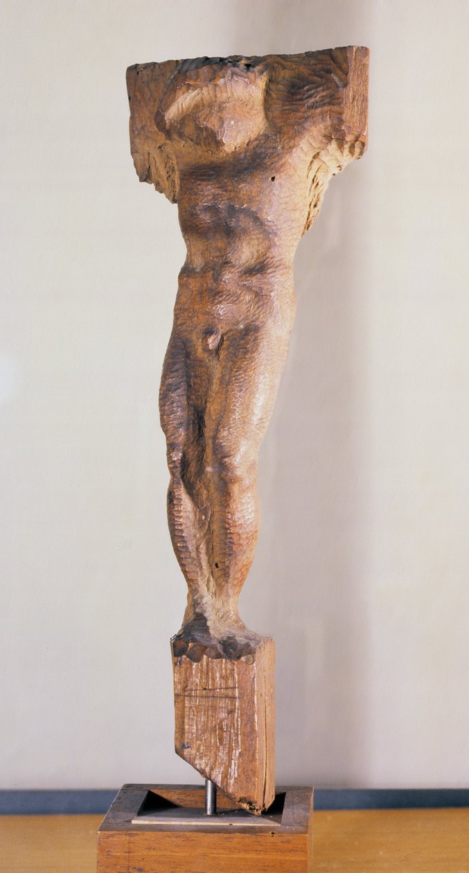 Ukrzyżowanie (terakota) autorstwa Michelangelo Buonarroti