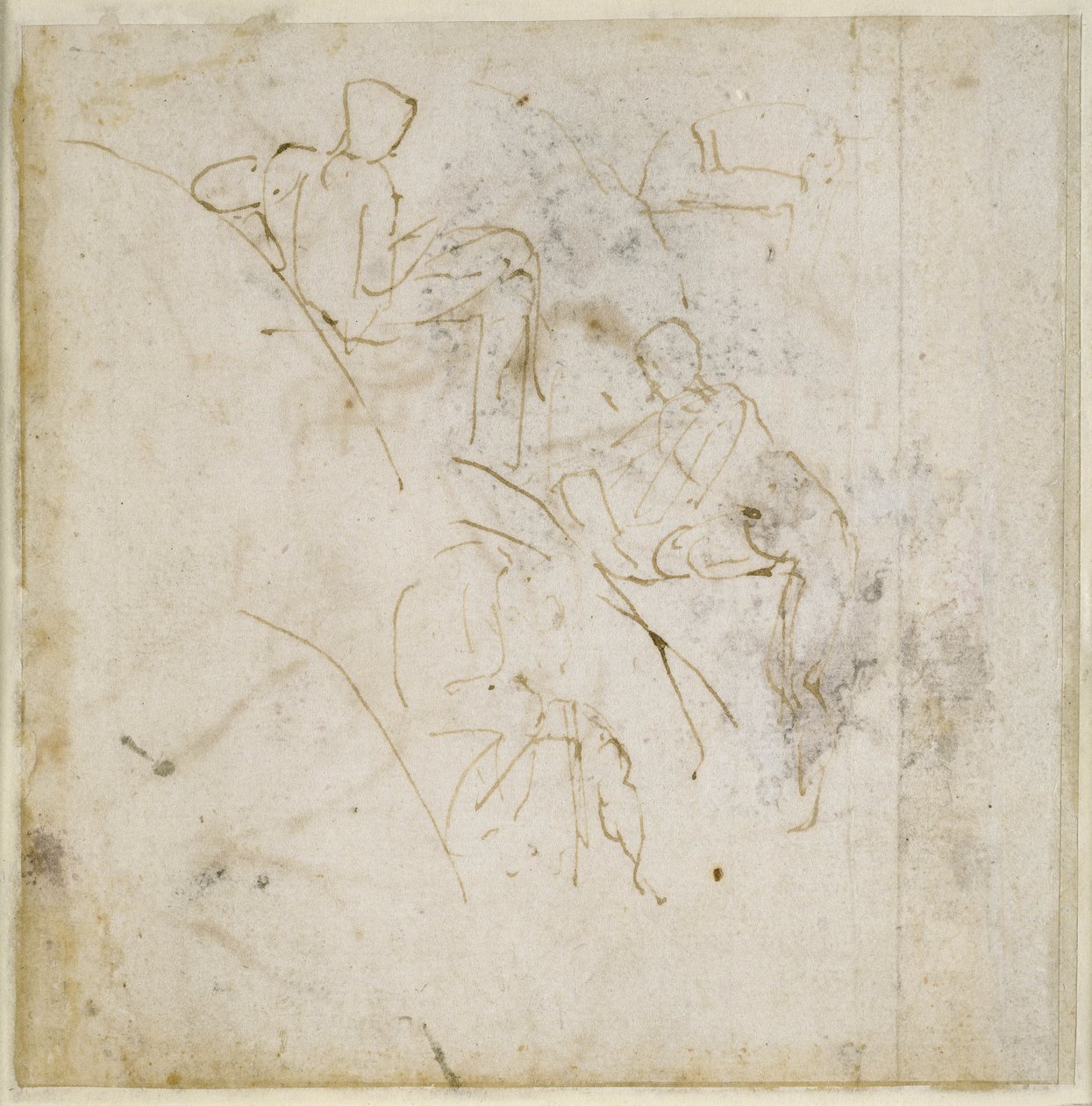 Studium postaci, ok. 1511 r. autorstwa Michelangelo Buonarroti