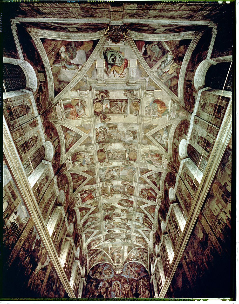 Sufit Kaplicy Sykstyńskiej, 1508-12 autorstwa Michelangelo Buonarroti