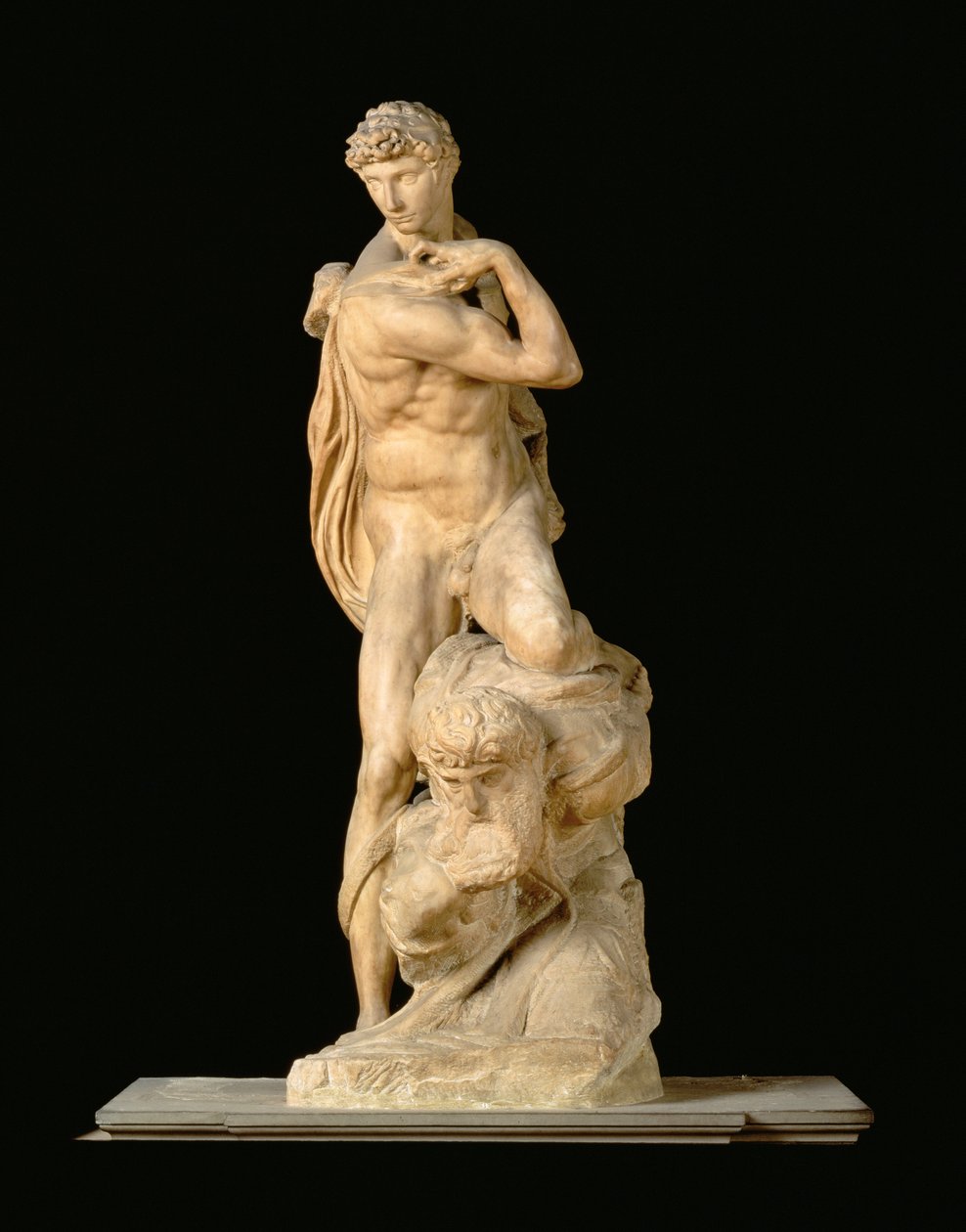 Geniusz zwycięstwa, 1532-34 (marmur) autorstwa Michelangelo Buonarroti