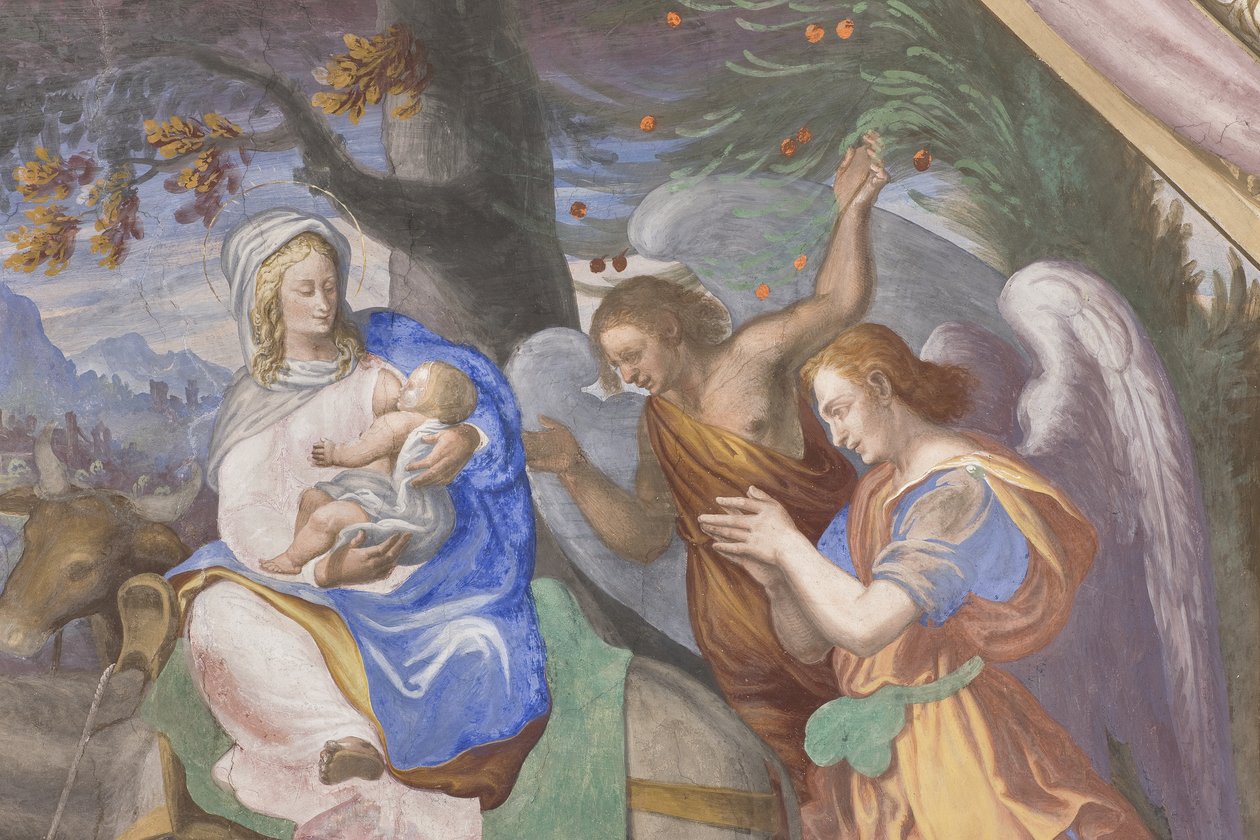 Sceny z życia Matki Boskiej, fragment 3498750 autorstwa Michelangelo Carminati