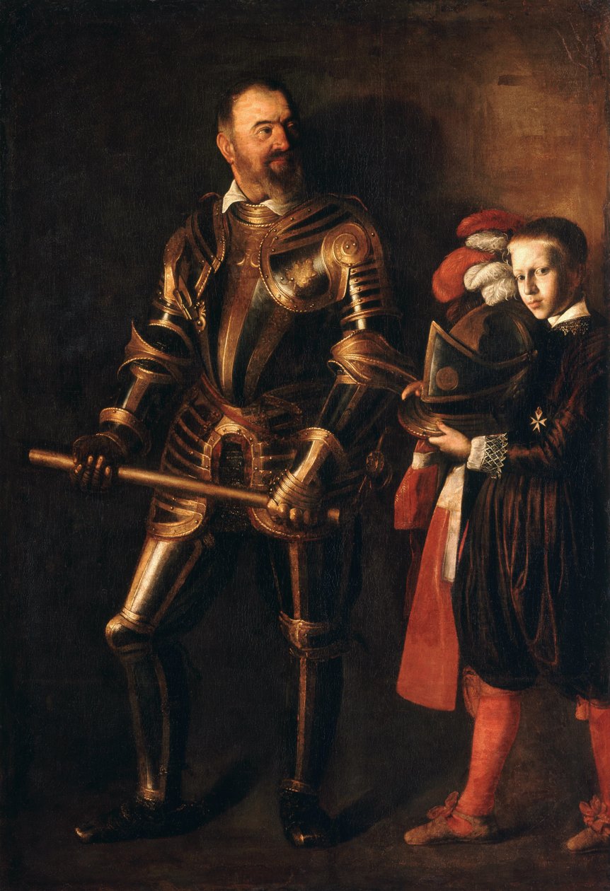 Alof de Wignacourt autorstwa Michelangelo Merisi Caravaggio