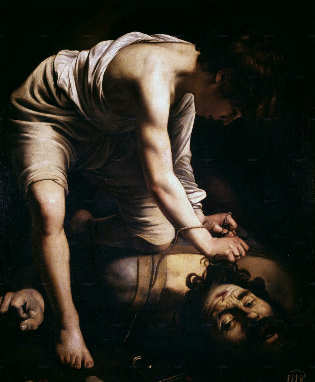 Dawid i Goliat autorstwa Michelangelo Merisi Caravaggio