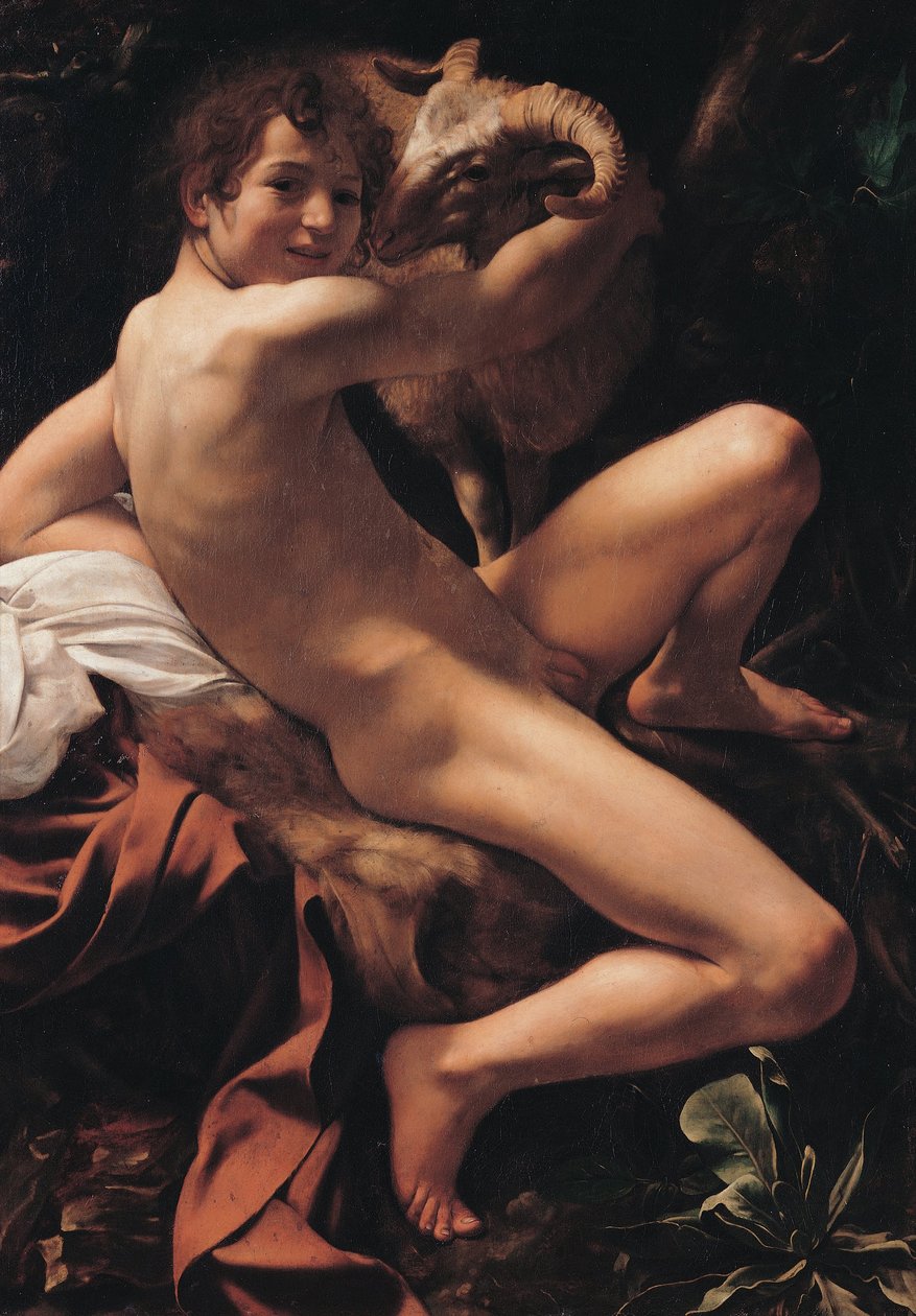 Św. Jan Chrzciciel autorstwa Michelangelo Merisi Caravaggio