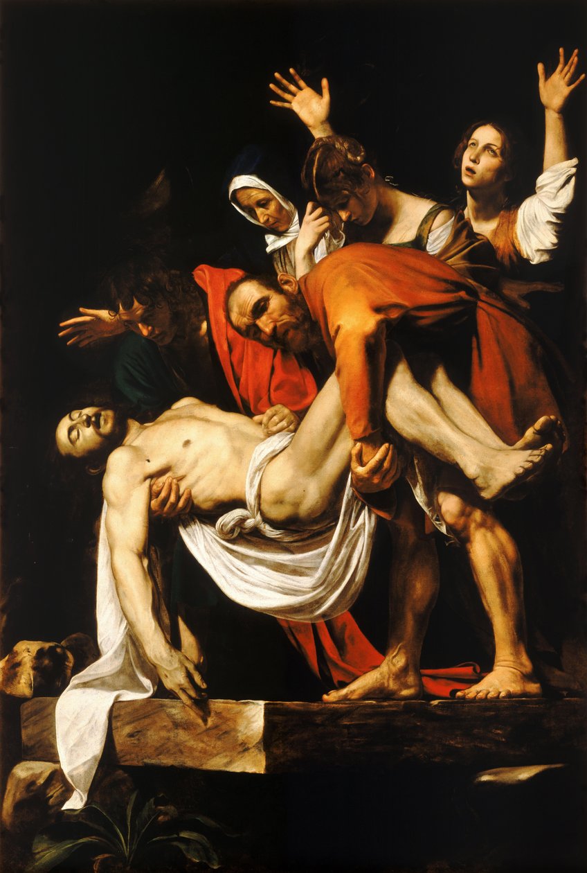 Złożenie do grobu Chrystusa autorstwa Michelangelo Merisi Caravaggio