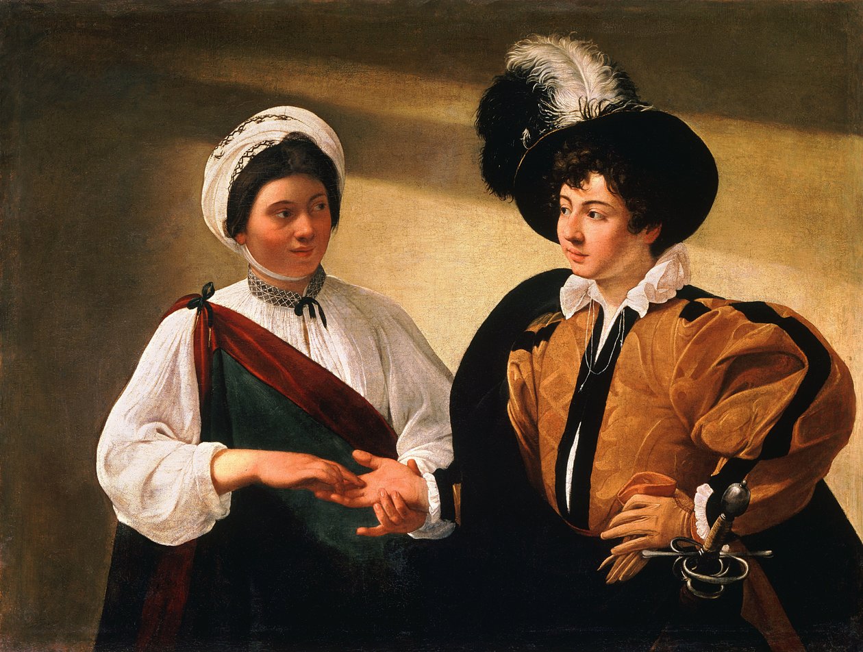 Wróżka autorstwa Michelangelo Merisi Caravaggio