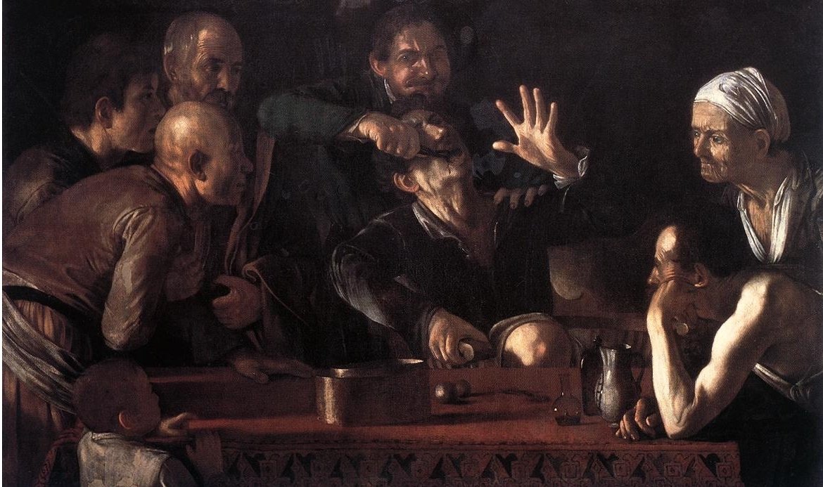 Szuflada na zęby autorstwa Michelangelo Merisi Caravaggio