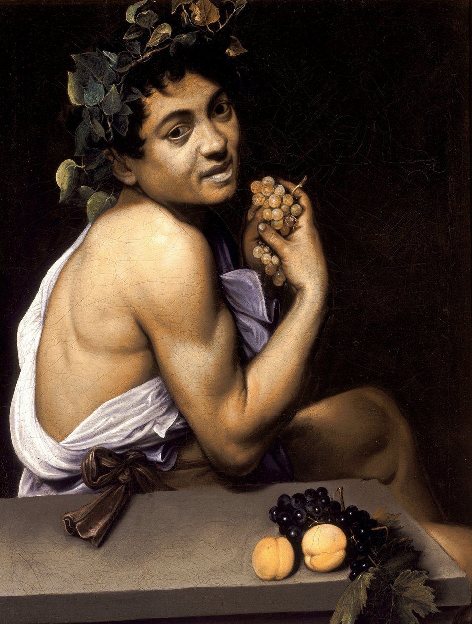 Młody chory Bachus autorstwa Michelangelo Merisi Caravaggio