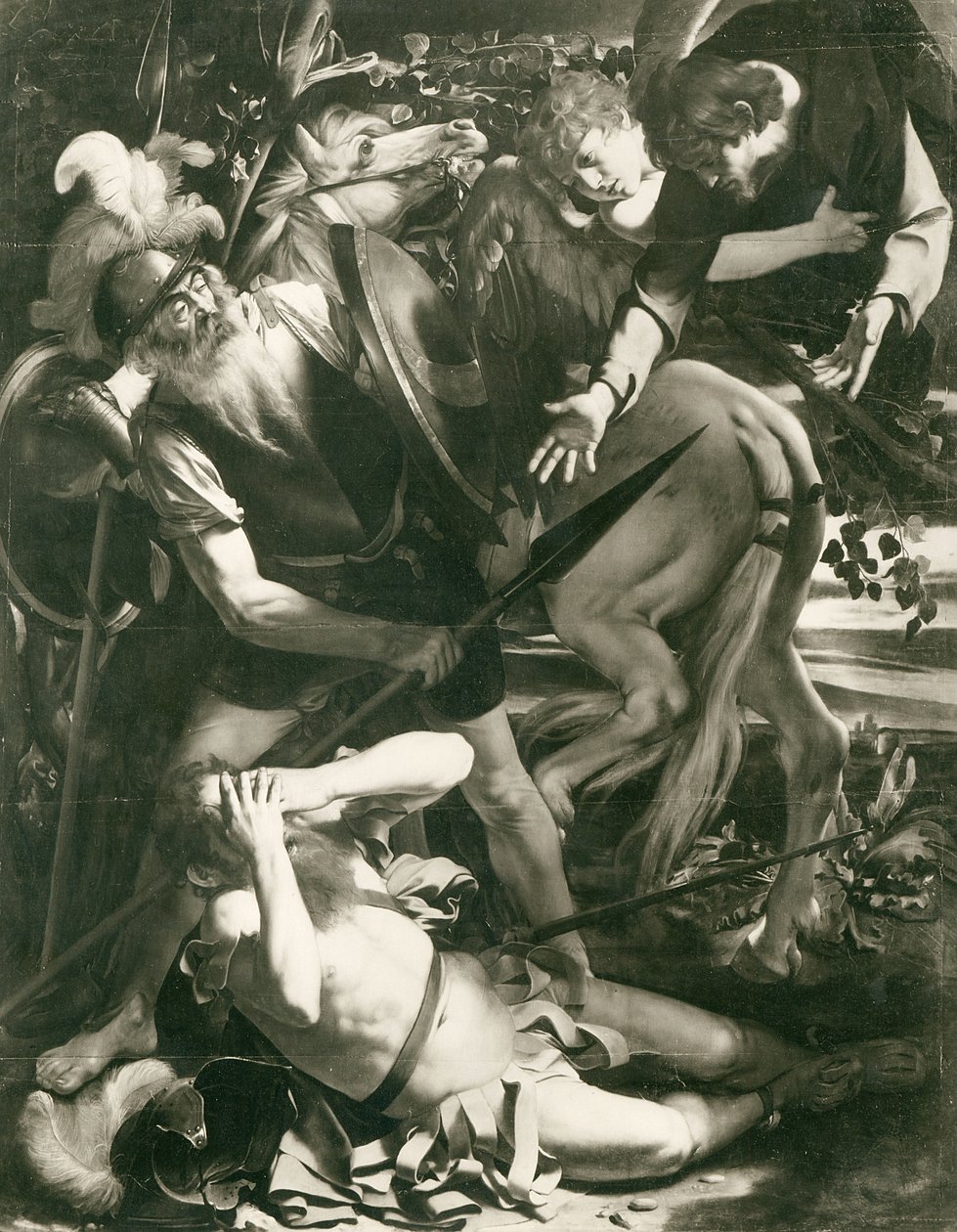 Nawrócenie św. Pawła autorstwa Michelangelo Merisi Caravaggio