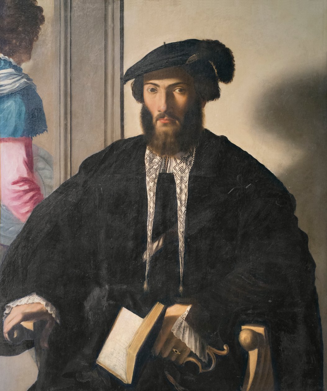 Retrato de um cavalheiro, conhecido como Giovan Battista Castaldipolish autorstwa Michelangelo Anselmi
