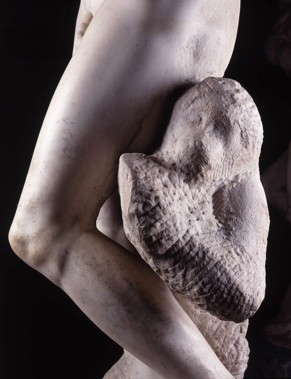 Więzień, znany jako Umierający niewolnik autorstwa Michelangelo Buonarroti