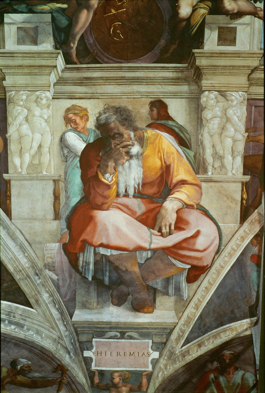 Miasto (fresk) autorstwa Michelangelo Buonarroti