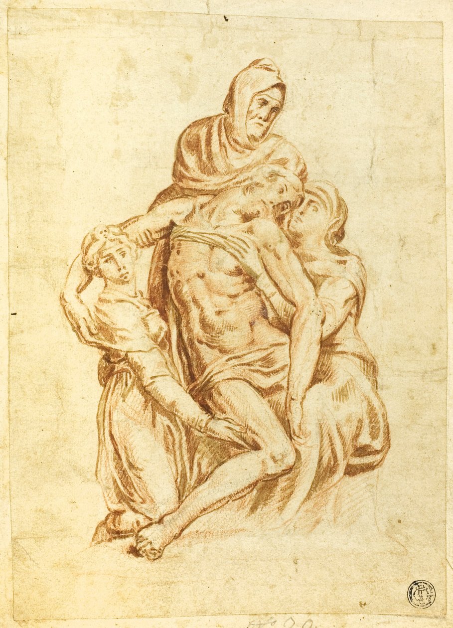 Osadzanie Chrystusa autorstwa Michelangelo Buonarroti