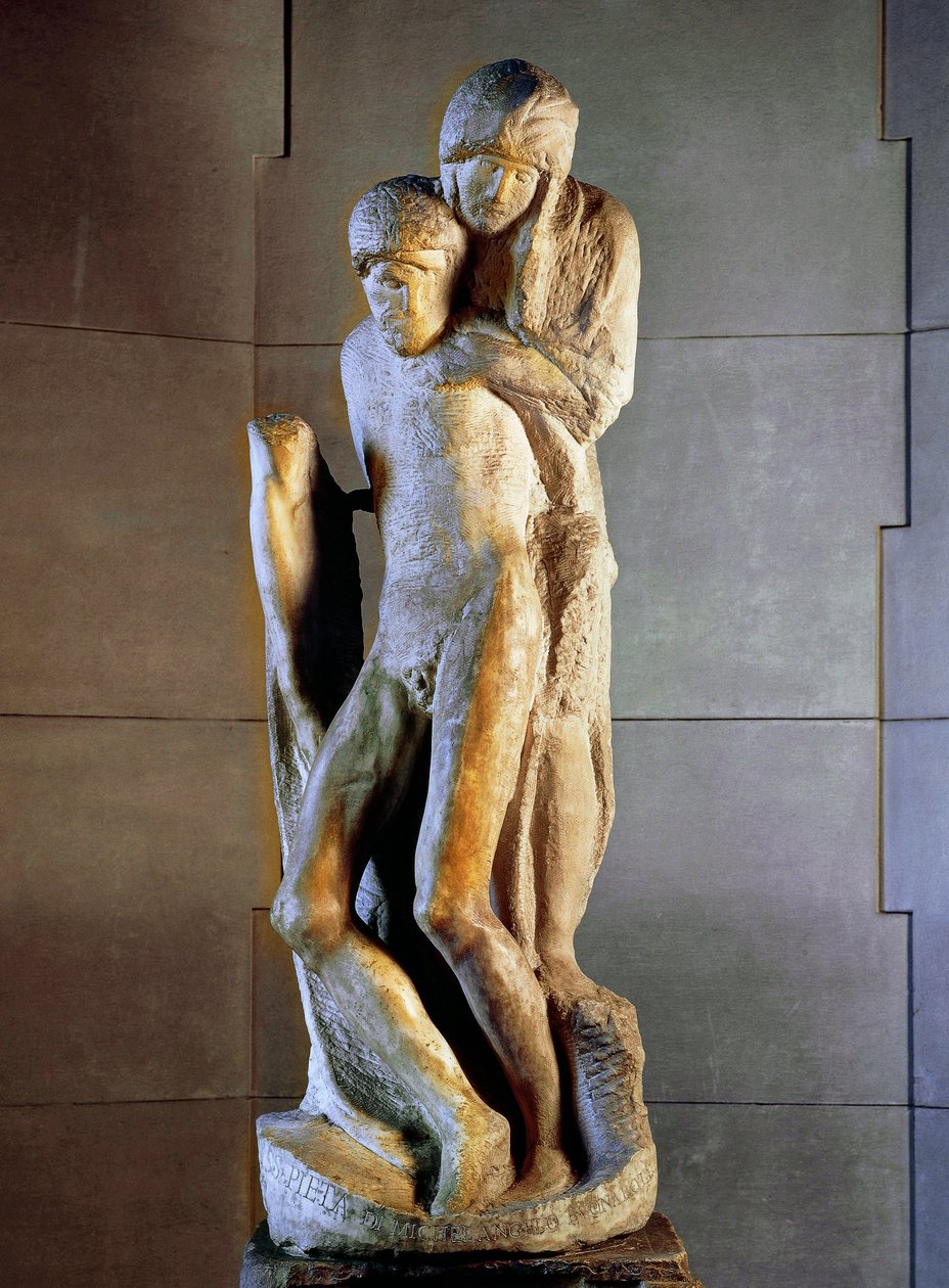 Pieta Rondanini autorstwa Michelangelo Buonarroti