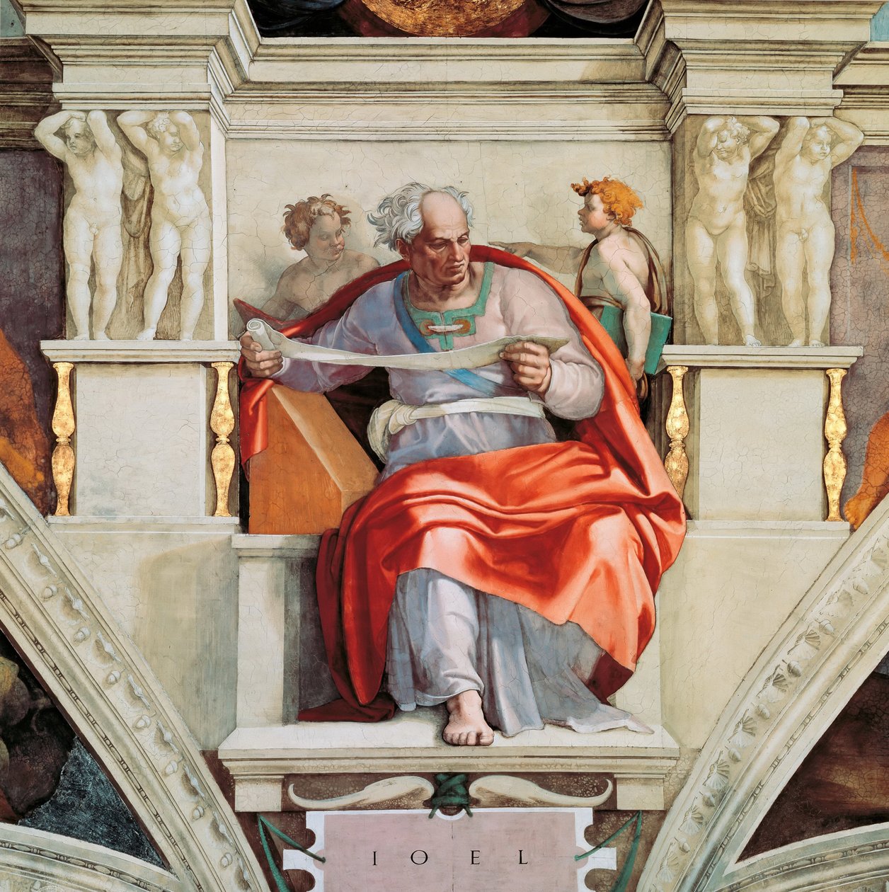 Prorocy i Sybille: sufit Kaplicy Sykstyńskiej Joela w Watykanie, 1508-1512. autorstwa Michelangelo Buonarroti