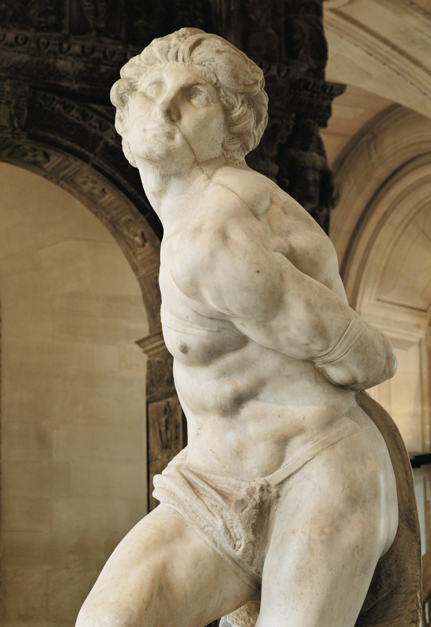 Niewolnik ... autorstwa Michelangelo Buonarroti
