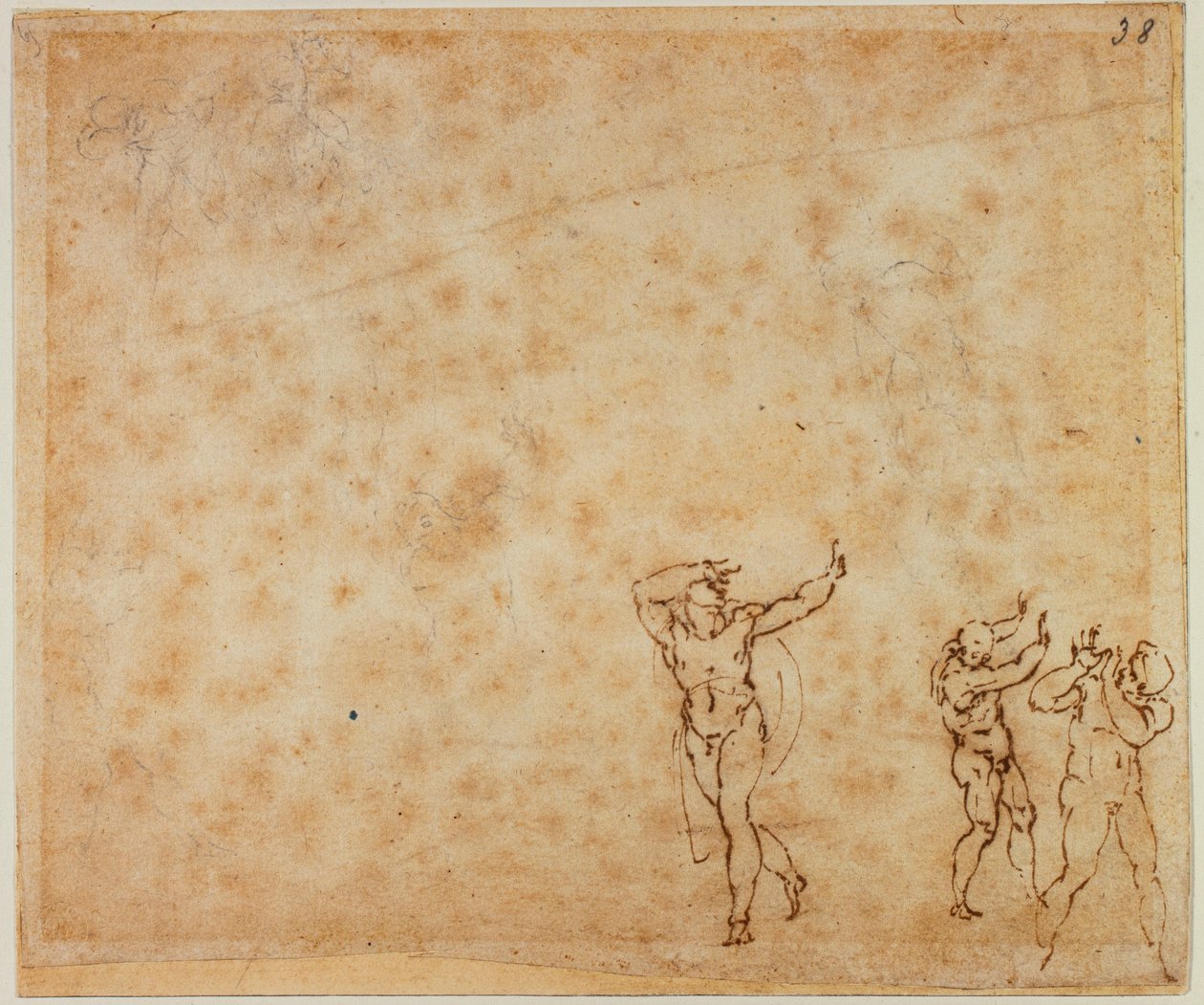 Trzy akty autorstwa Michelangelo Buonarroti