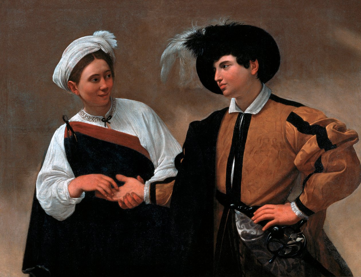 Powodzenia, 1595 autorstwa Michelangelo Merisi Caravaggio