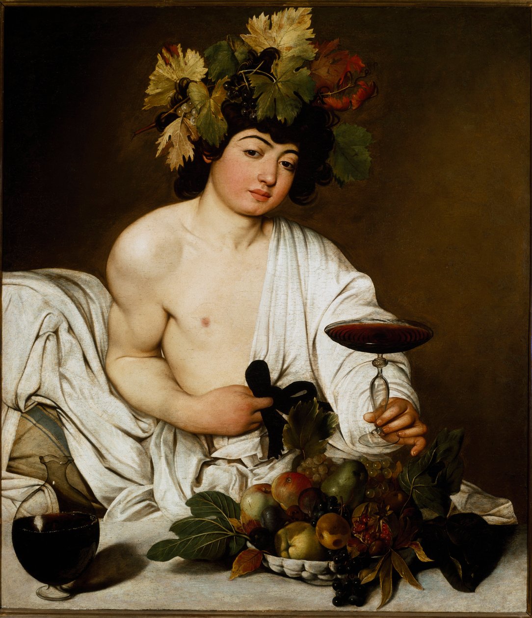 Bachus autorstwa Michelangelo Merisi da Caravaggio