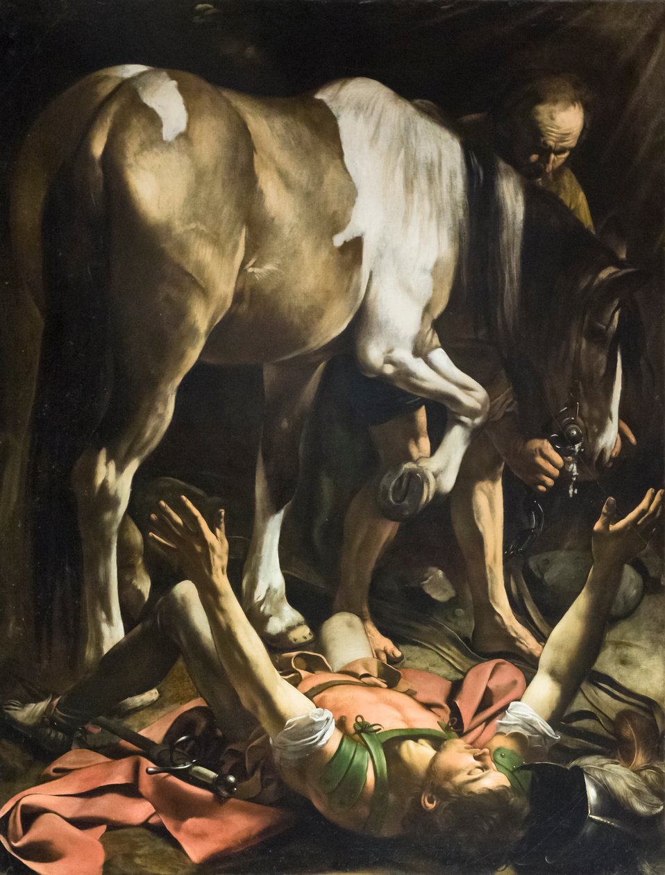 Nawrócenie świętego Pawła autorstwa Michelangelo Merisi da Caravaggio