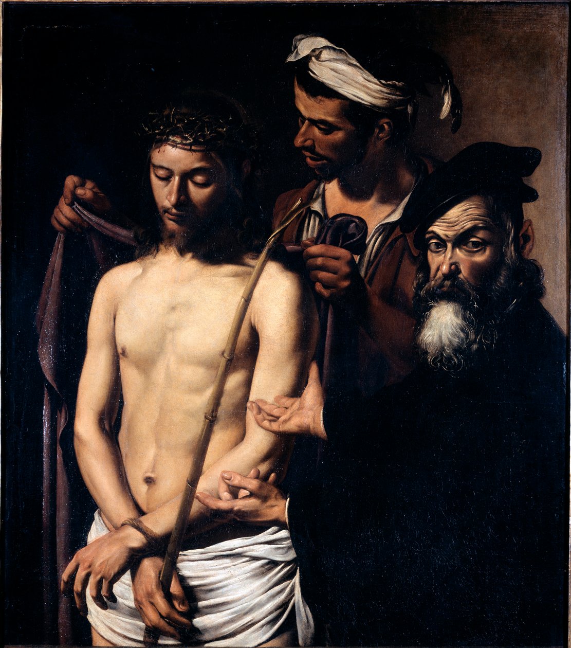 Ecce homo Obraz Michelangelo Merisi znany jako Caravaggio (Caravage autorstwa Michelangelo Merisi da Caravaggio