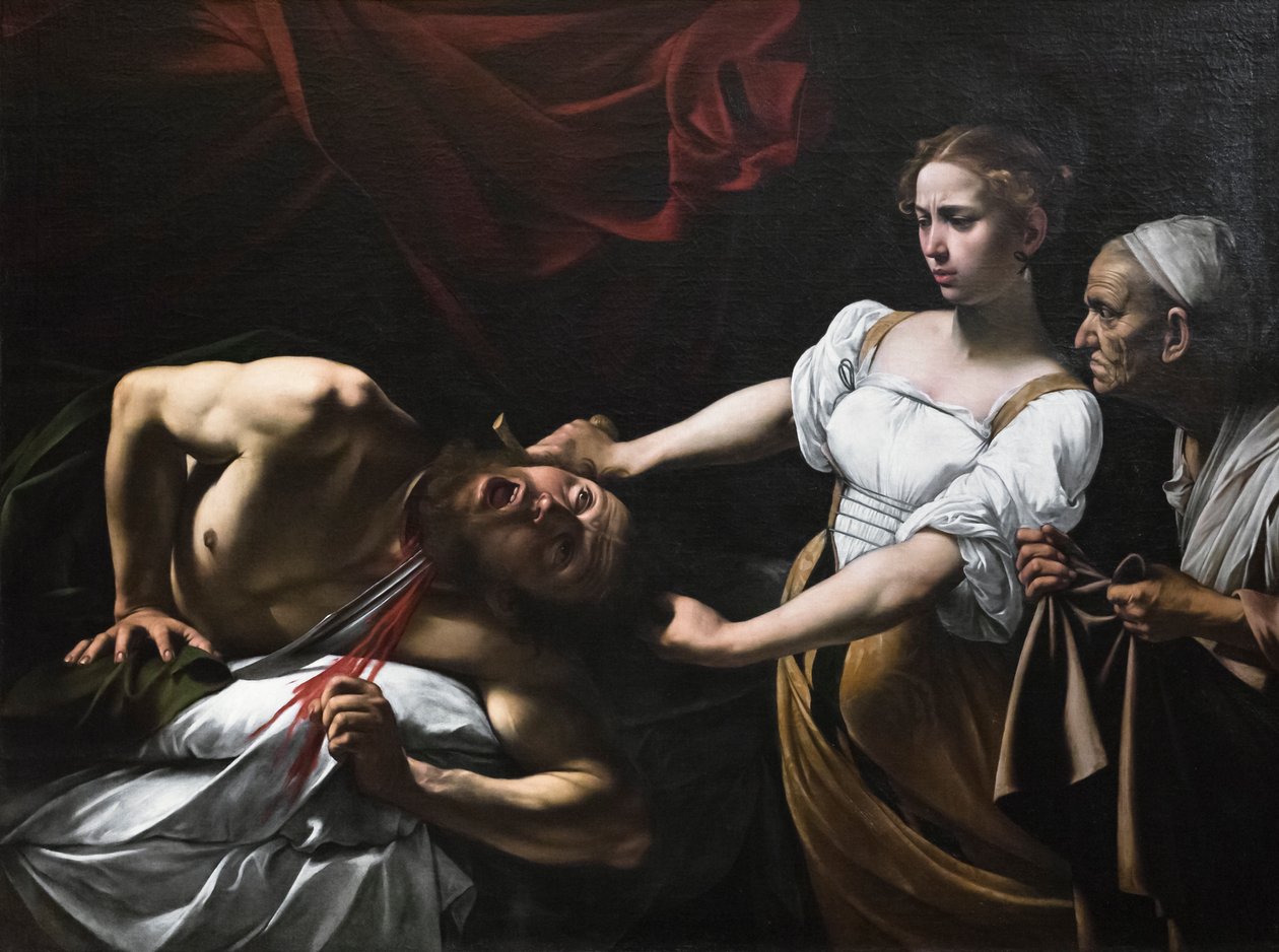 Judyta i Holofernes autorstwa Michelangelo Merisi da Caravaggio