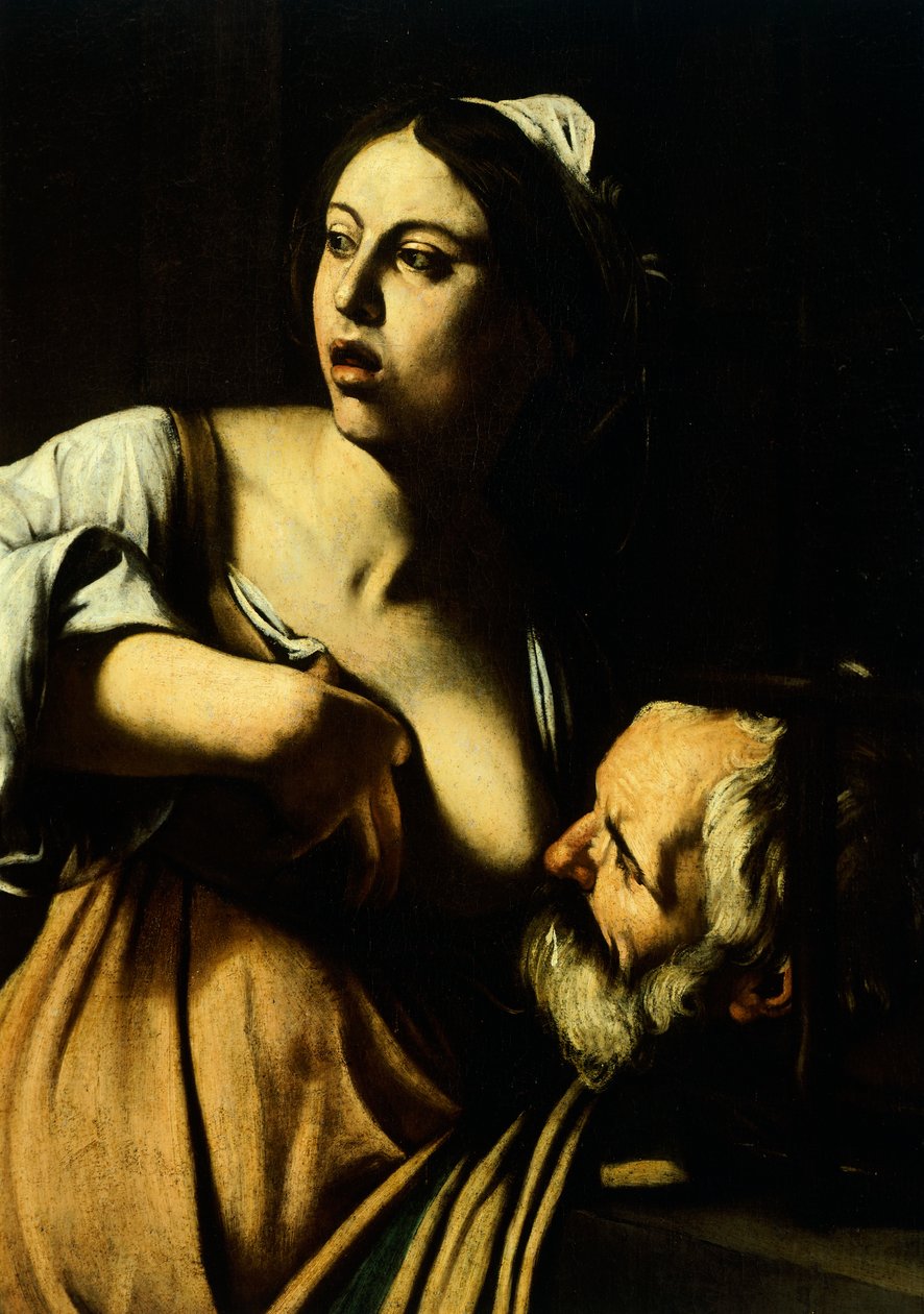 Pero pielęgnująca ojca Cimona, fragment z Matki Bożej Miłosierdzia lub Siedem Aktów Miłosierdzia, ok. 1606-07 (olej na płótnie) autorstwa Michelangelo Merisi da Caravaggio