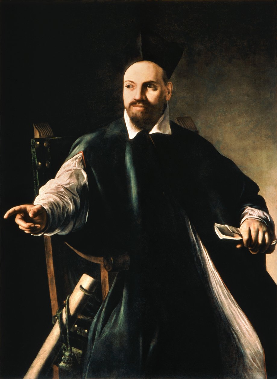 Portret Maffeo Barberiniego, późniejszego papieża autorstwa Michelangelo Merisi da Caravaggio