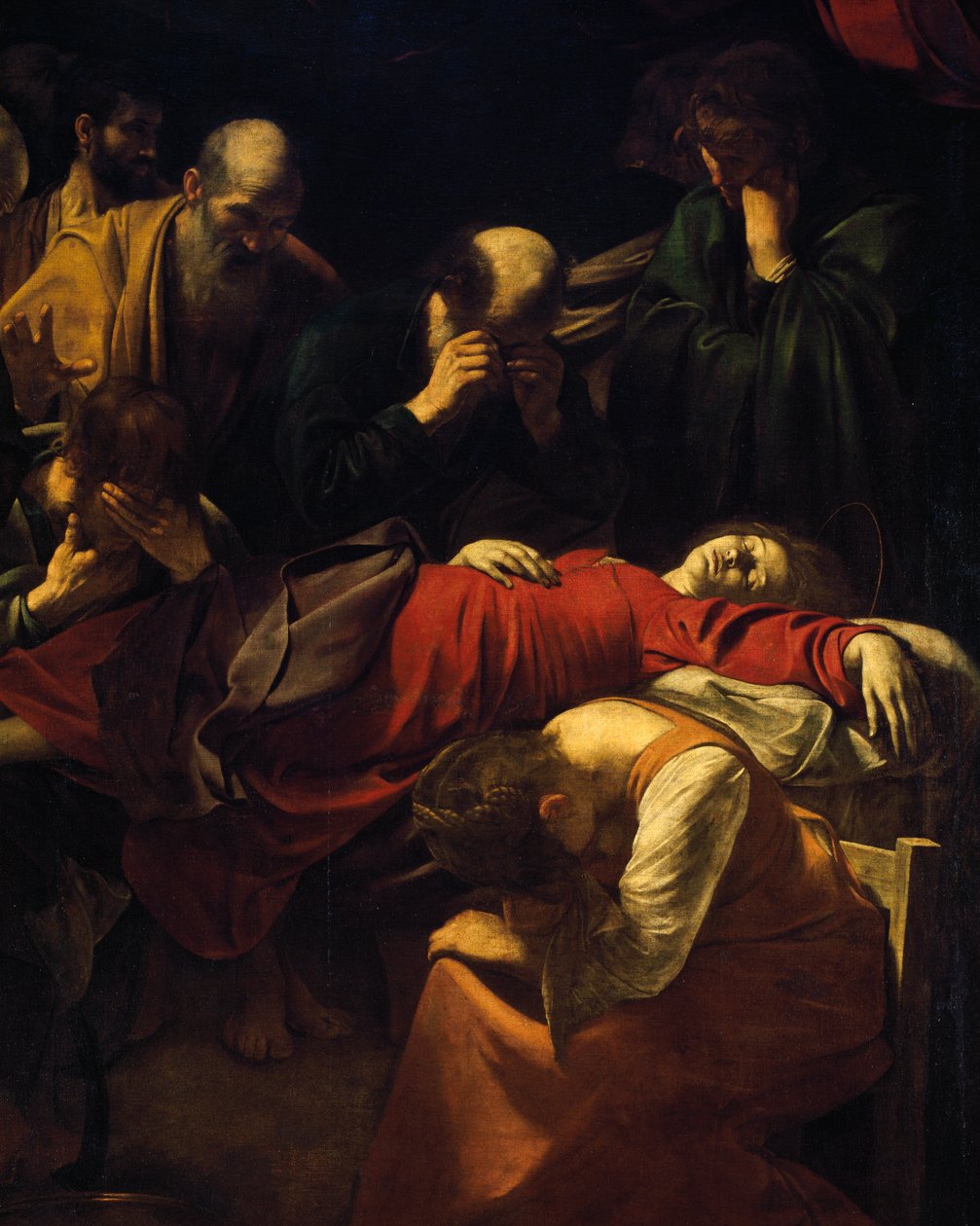 Śmierć Dziewicy autorstwa Michelangelo Merisi da Caravaggio