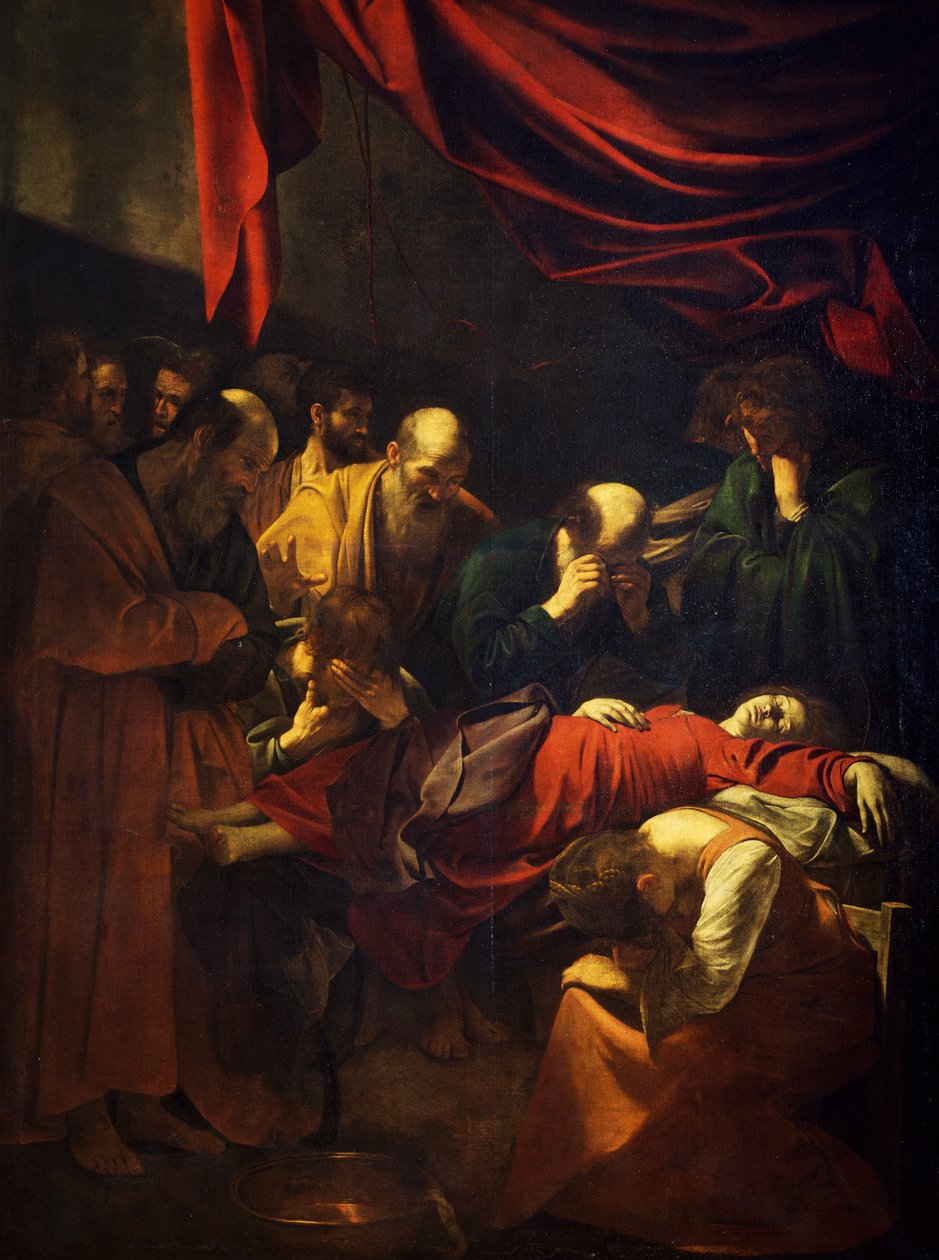 Śmierć Dziewicy autorstwa Michelangelo Merisi da Caravaggio
