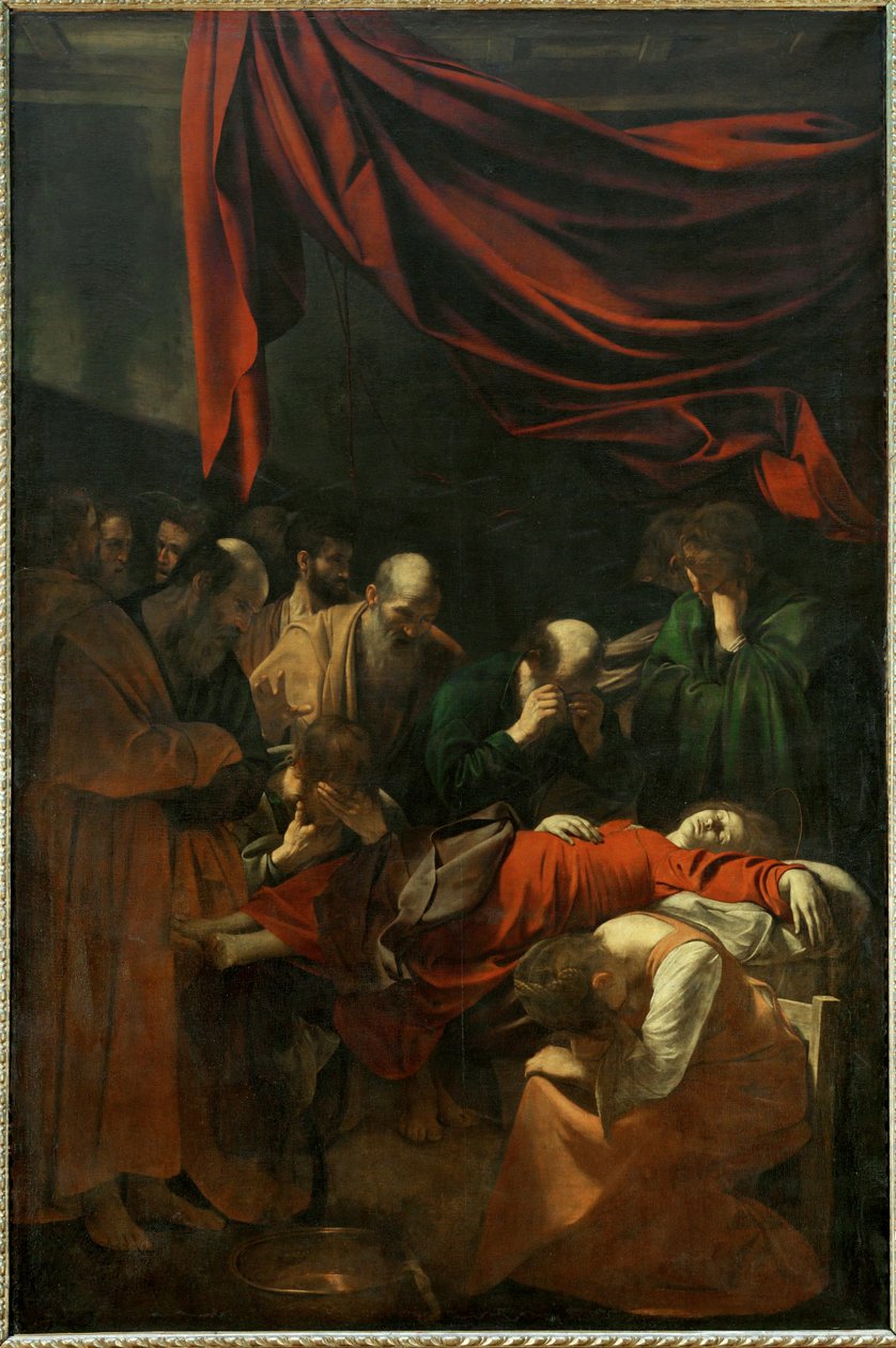 Śmierć Dziewicy ... autorstwa Michelangelo Merisi da Caravaggio