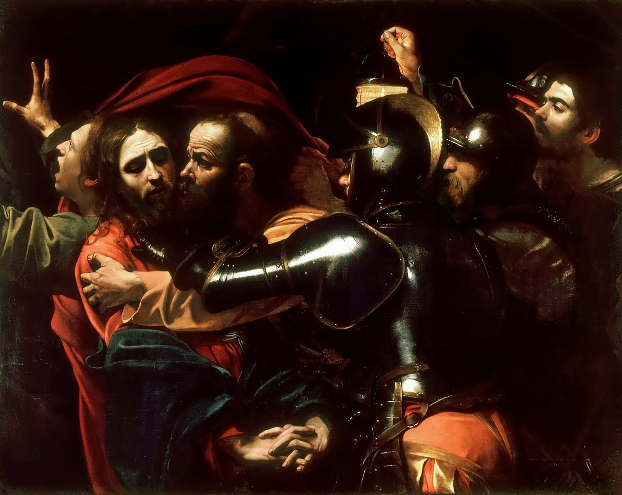 Wzięcie Chrystusa autorstwa Michelangelo Merisi da Caravaggio
