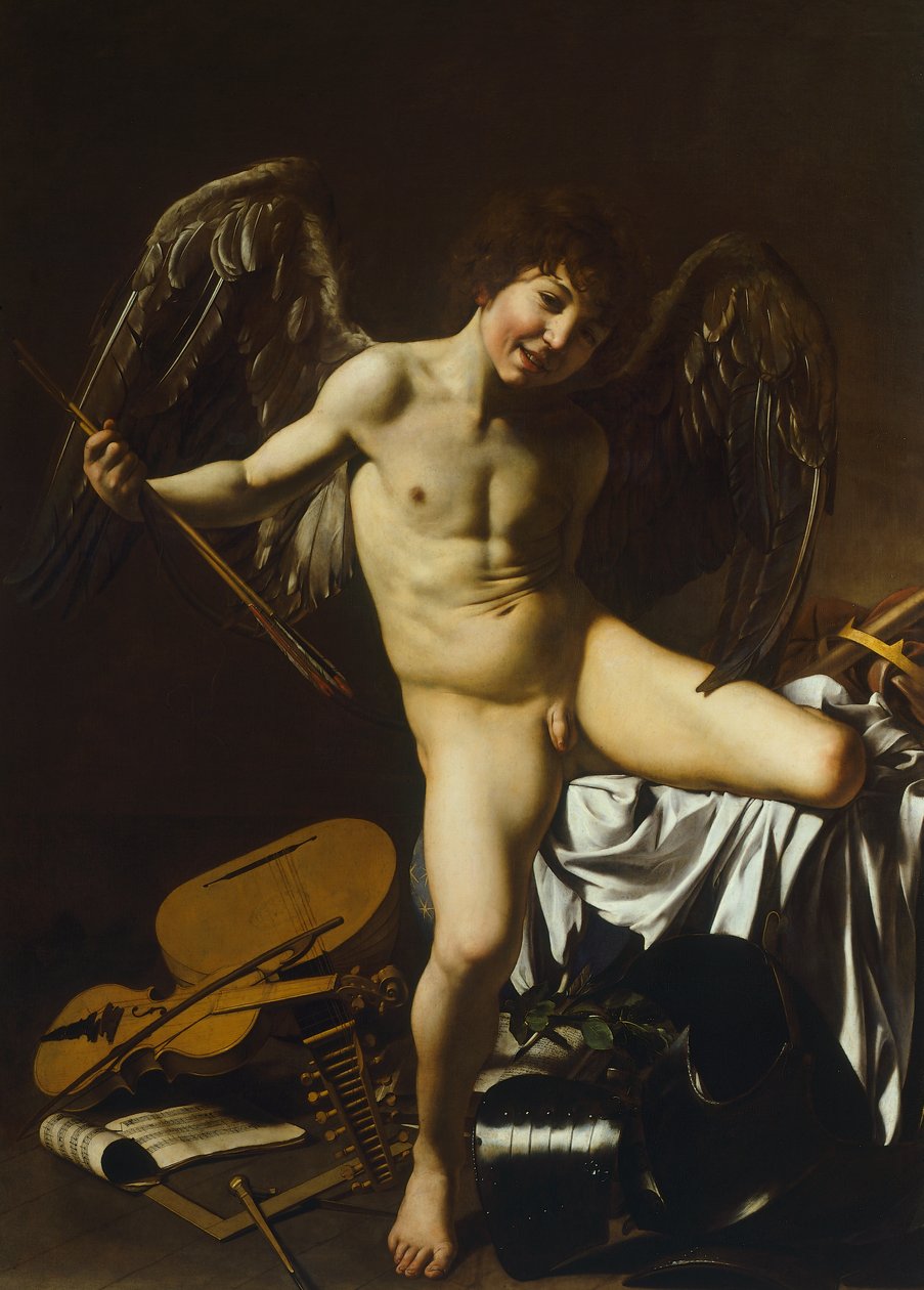 Zwycięski Kupidyn autorstwa Michelangelo Merisi da Caravaggio